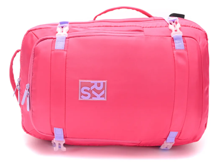 Mochila De Viaje SKORA 40657 18 Pulgadas Portanotebook Usb Rosa