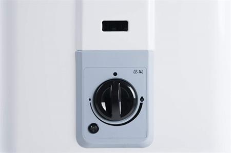 Calefón ESCORIAL CE-14L 14Lts Tiro Natural GN Encendido Automático Blanco