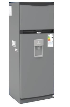 Heladera BAMBI 2F-1600PDA con Dispenser 329 Lts Plata