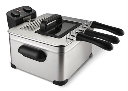 Freidora SIKLA FR-4500 Doméstica 4.5 Lts 3 Canastos 2000W