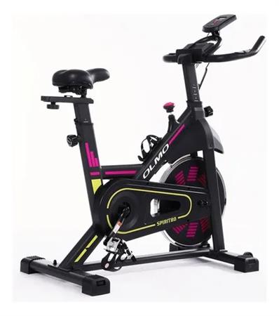 Bicicleta Fija OLMO Fit Indoor Spirit 80 Negra/Fucsia