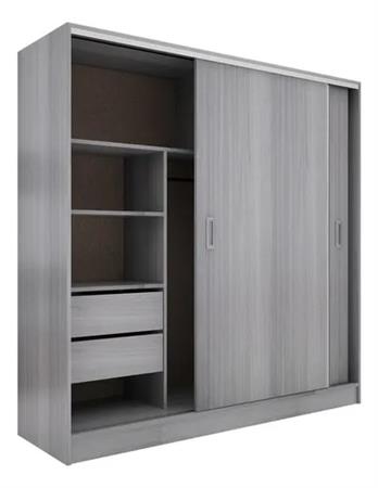 Placard ORLANDI SUAVE 3152 2 Puertas Corredizas 1.80 Mts  Jacaranda