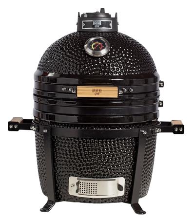 Parrilla Kamado BBQ-Grill KADÚ K15 A Carbón Negro + Funda Impermeable de Regalo 