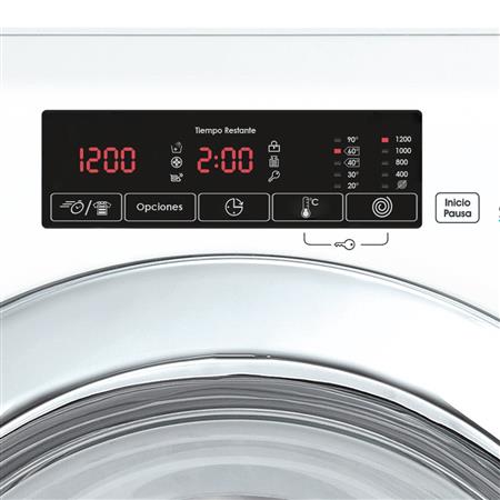 Lavarropas CANDY GVS128TC3 8 Kg Carga Frontal Smart