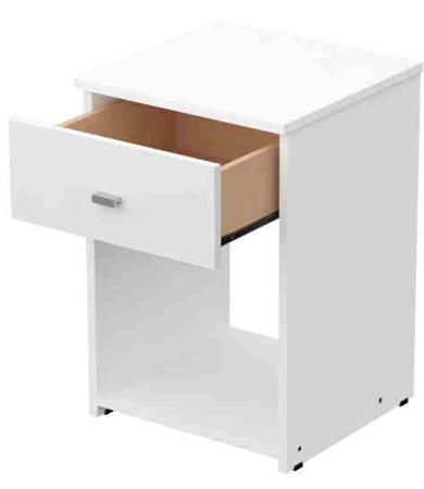 Mesa MOSCONI DAKAR ZERO 56857 De Luz 1 Cajón Blanco