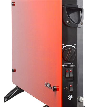 Panel AXEL AX-VITROCOT Vitrocalefactor Turbo 2000w Rojo
