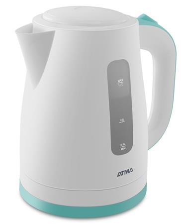 Pava eléctrica ATMA PE0821AP Blanca 1.7 lts  