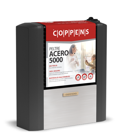 Calefactor COPPENS PELTRE ACERO 5000 Kcal/h Sin Tiraje Multigas