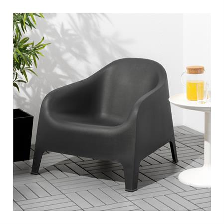 Sillón GARDEN LIFE SKARPO F790001E Negro Ecológico 