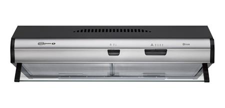 Purificador SPAR BIOS DUO 3781-B00 60 cm 2 Motores Negro con Frente de Acero
