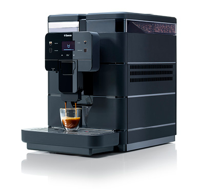 Cafetera SAECO SA-9J0040 Royal Black Espresso 18 bares