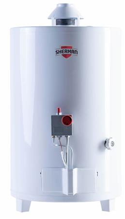 Termotanque SHERMAN TPGP050MSH13 50 Lts Pie Superior Multigas
