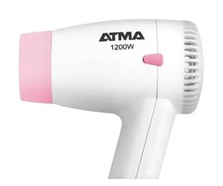 Secador de Pelo ATMA 94SP8904NP 2 Velocidades 1200w
