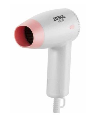 Secador de Pelo ATMA 94SP8904NP 2 Velocidades 1200w