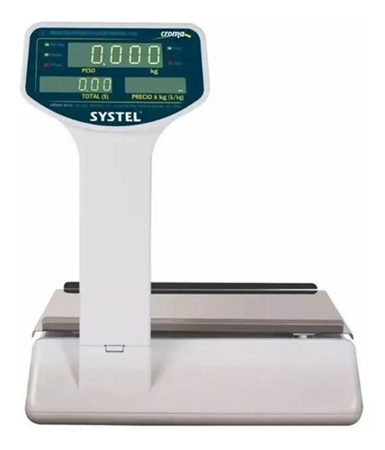 Balanza Comercial SYSTEL CROMA Digital 31 kg