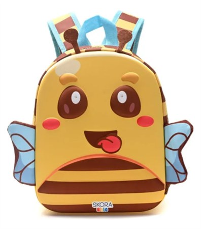 Mochila Infantil SKORA Kawai Bee 41314 Termoforrada con Luz