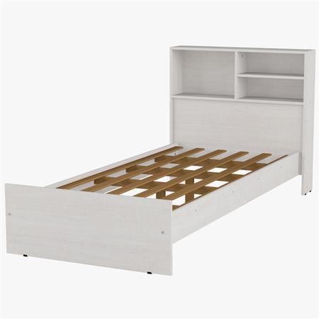 Cama 1 Plaza ORLANDI 105 Con Repisa Venecia 