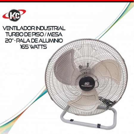 Turbo Ventilador KACEMASTER FAP20 Industrial 20" 100 w