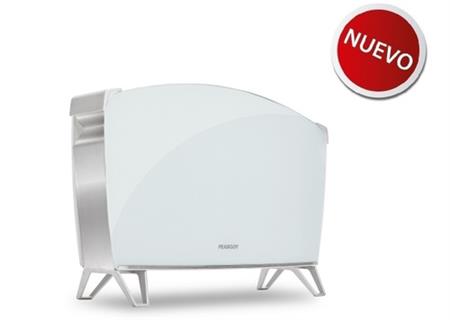 Radiador PEABODY PE-BVC15B Doble Vidrio 1500 Watt De Potencia Blanco