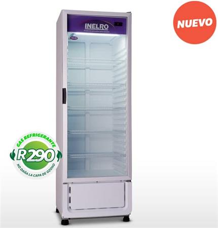 Heladera INELRO MT-17 NG Exhibidora 470 Lts Vertical Diseño Renovado Minimalista