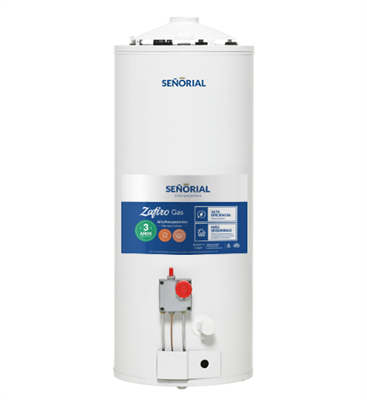 Termotanque SEÑORIAL ZAFIRO TSZ-50 50 Lts MG AR Conexión Superior/Inferior