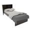 Cama 1 Plaza ORLANDI 87 Con Repisa Wengue 