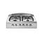 Anafe DOMEC AXCLV Multigas 4 Hornallas Acero Inox