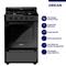 Cocina DREAN CD5602AN0 Multigas 56 cm Negra