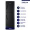 Heladera con freezer  DREAN  HDR320F50N Cíclica 314 L Black Steel