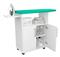 Mueble Organizador MOSCONI LINEA COCINA De Planchado 10072 2 Puertas Blanco