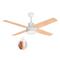 Ventilador PROTALIA 3419R De Techo 3 Velocidades 4 Aspas Haya y Blanco