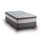 Colchón y Sommier TOPACIO MARFIL DV 100x190x26cm Gris Espuma