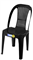 Silla VOSS2000 PLASTICA GALA Negro