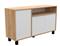 Vajillero MOSCONI 56920 Doors Nebra Natural/Blanco 130 129×77×40 cm