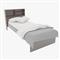 Cama 1 Plaza ORLANDI 73 Con Repisa Jacaranda 