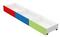 Kit Cajones MOSCONI 81028 Bajo Cama 190×45×20 cm (Verde/Amarillo/Lila)