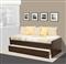 Cama Divan PLATINUM 957 color tabaco 2mt
