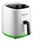 Freidora De Aire Caliente ZENITH Z-FRYER Sin Aceite 3.6 Lts Color Blanco y Verde