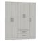 Placard ORLANDI 3515 5 Puertas 2 Cajones color Venecia	