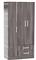 Placard ORLANDI 3536 3 Puertas 2 Cajones color Linosa