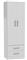 Placard ORLANDI 3542 2 Puertas 2 Cajones color Blanco