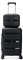 Set Valijas SKORA 39758 Hard Abs Beauty Case 20" y 14" negro