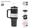 Vaso térmico SKORA 37127 con bombilla y tapon nube 1200ml negro