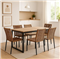 Mesa Comedor DAKOT Simil Madera 150cm