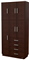 Placard MOSCONI 56603 DAKAR PLUS 6 puertas color wengue