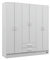 Placard MOSCONI 57064 26 ECO PACK 6 puertas color blanco