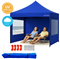 Gazebo GADNIC GAZEBO01 plegable reforzado 3X3 mts azul