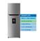 Heladera SMARTLIFE SL-RNF370SDINV Inverter Top Mount 354 Lts Inox