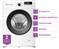 Lavarropas ENOVA LNV-LE06F10-BL 1000RPM 6kg carga frontal