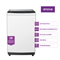 Lavarropas ENOVA LE06S10 Automático Carga Superior 6Kg Blanco
